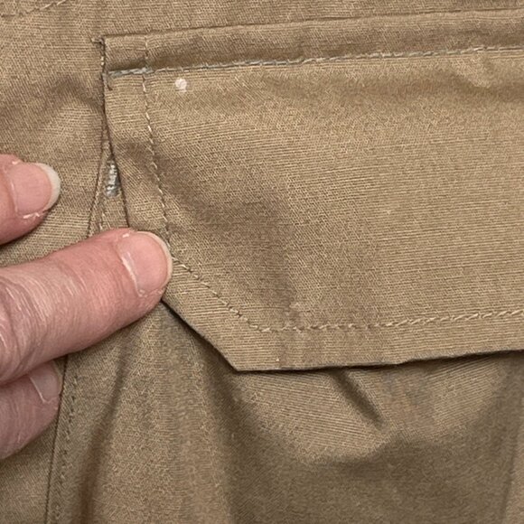 Orvis Mens Khaki Fly Fishing‎ Vest Multiple Pockets & Mesh Accents Large - Picture 6 of 10